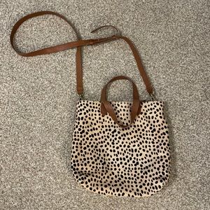 Madewell calf hair mini